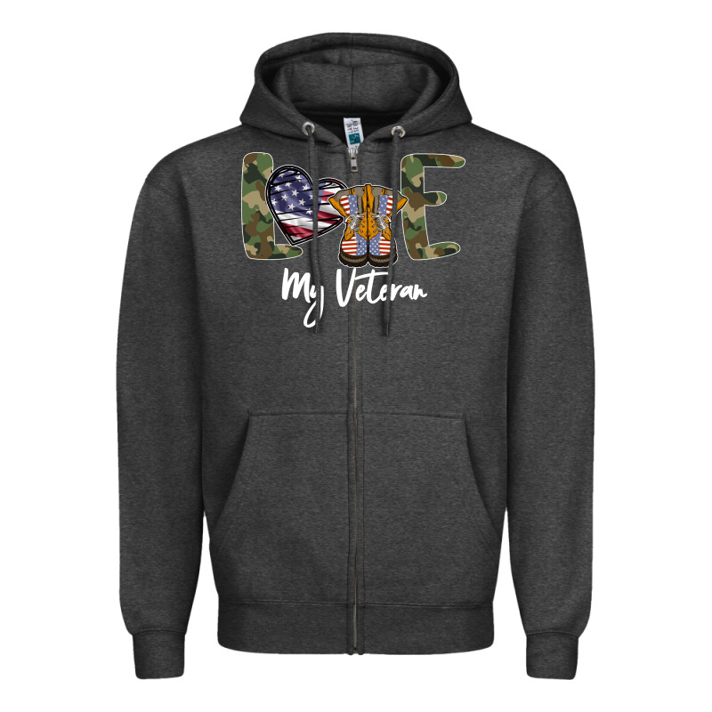 My Veteran Zipper Hoodie by Bettercallsaul | Teevron