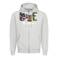 Dove Grey My Veteran Zipper Hoodie - Bettercallsaul