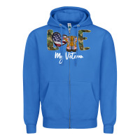 True Royal My Veteran Zipper Hoodie - Bettercallsaul