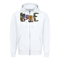 White My Veteran Zipper Hoodie - Bettercallsaul