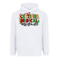 White certified medical assistant Heavyweight Hoodie - CowGirlArtShop
