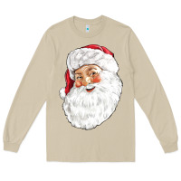 Mushroom Santa Long Sleeve Tee - NancyCooperArtShop