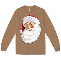 Toasted Coconut Santa Long Sleeve Tee - NancyCooperArtShop