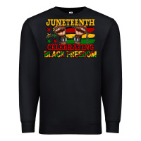 Black juneteenth celebrating black freedom Premium Sweatshirt - CowGirlArtShop