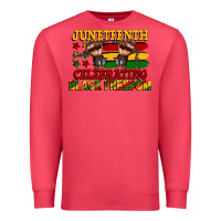 Cardinal juneteenth celebrating black freedom Premium Sweatshirt - CowGirlArtShop