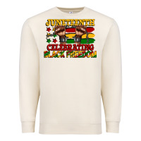 Sandshell juneteenth celebrating black freedom Premium Sweatshirt - CowGirlArtShop