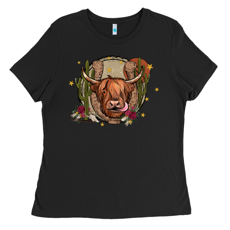 Cow Ladies Tee by JahusDesignShop | Teevron