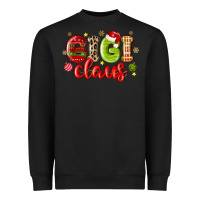 Black gigi claus Heavyweight Sweatshirt - MaliasSmallBusiness