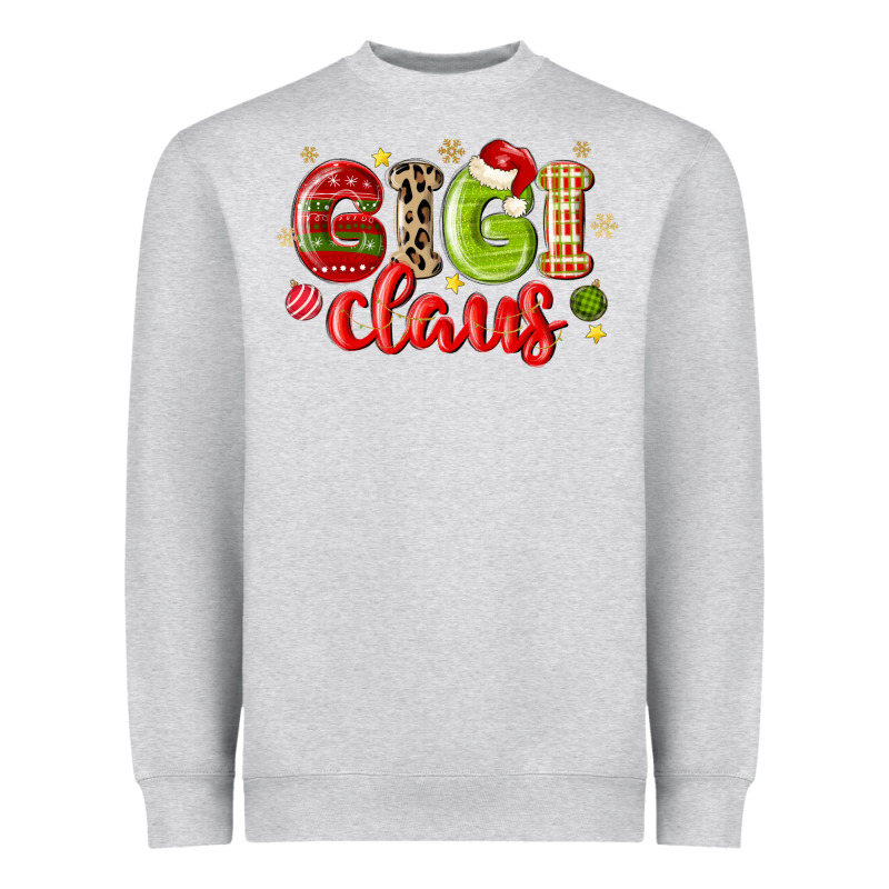 Gigi Claus Heavyweight Sweatshirt by MaliasSmallBusiness | Teevron