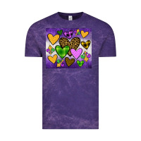 Cloud Purple mardi gras Vintage Tee - JahusDesignShop