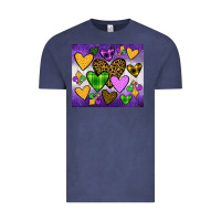 Vintage Denim mardi gras Vintage Tee - JahusDesignShop