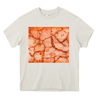Cream orange glitter Heavy Core Tee - JahusDesignShop