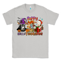 Moon Dust Happy Hallothanksmas goats Classic Tee - NancyCooperArtShop