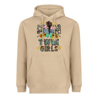 Mushroom mom of twin girls mother's day Heavyweight Hoodie - CowGirlArtShop