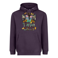 Plum mom of twin girls mother's day Heavyweight Hoodie - CowGirlArtShop