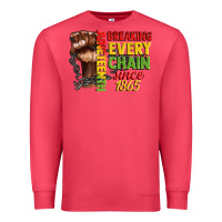 Cardinal juneteenth breaking every chain since 1865 Premium Sweatshirt - CowGirlArtShop
