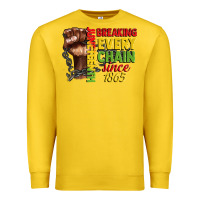 Lemon juneteenth breaking every chain since 1865 Premium Sweatshirt - CowGirlArtShop
