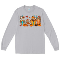 Moon Dust give thanks coffee cups Long Sleeve Tee - MaliasSmallBusiness