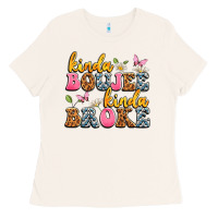Kinda Boujee Kinda Broke Ladies Tee | Teevron