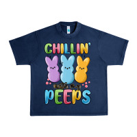 Navy chillin' with my peeps Urban Heavy Tee - MaliasSmallBusiness