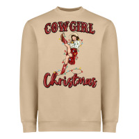 Mushroom cowgirl christmas Heavyweight Sweatshirt - MaliasSmallBusiness