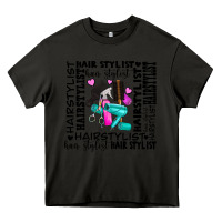 Asphalt hair stylist elementary Heavy Core Tee - AdoDesignShop
