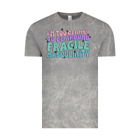 Cloud Rock i'm too clumsy to be around fragile masculinity Vintage Tee - MaliasSmallBusiness