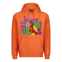 Carrot happy mardi gras Premium Hoodie - CowGirlArtShop