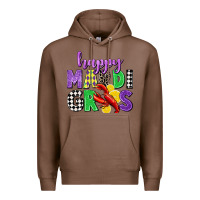 Chestnut happy mardi gras Premium Hoodie - CowGirlArtShop