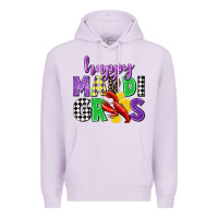 Lilac happy mardi gras Premium Hoodie - CowGirlArtShop