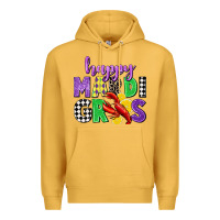 Mustard happy mardi gras Premium Hoodie - CowGirlArtShop