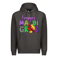 Smoke happy mardi gras Premium Hoodie - CowGirlArtShop
