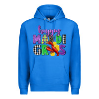 True Royal happy mardi gras Premium Hoodie - CowGirlArtShop