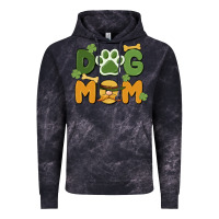 Cloud Black st. patricks day dog mom Vintage Hoodie - MaliasSmallBusiness
