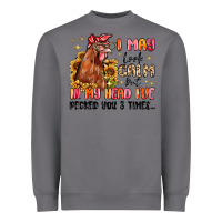 Storm i may look calm but in my head i've pecked you Heavyweight Sweatshirt - MaliasSmallBusiness