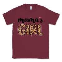 Burgundy mama s girl malias Classic Tee - MaliasSmallBusiness