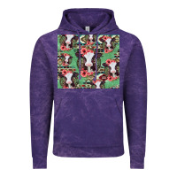 Baby Cow Floral Aztec Tumbler Vintage Hoodie | Teevron
