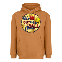 Meerkat take me out to the ball game softball Heavyweight Hoodie - CowGirlArtShop