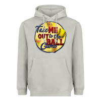 Moon Dust take me out to the ball game softball Heavyweight Hoodie - CowGirlArtShop