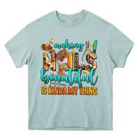 Arona making nails beautiful is kinda my thing Heavy Core Tee - AdoDesignShop
