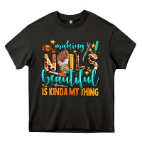 Asphalt making nails beautiful is kinda my thing Heavy Core Tee - AdoDesignShop