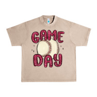 French Oak game day baseball Urban Heavy Tee - MaliasSmallBusiness