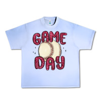 Grape Ice game day baseball Urban Heavy Tee - MaliasSmallBusiness