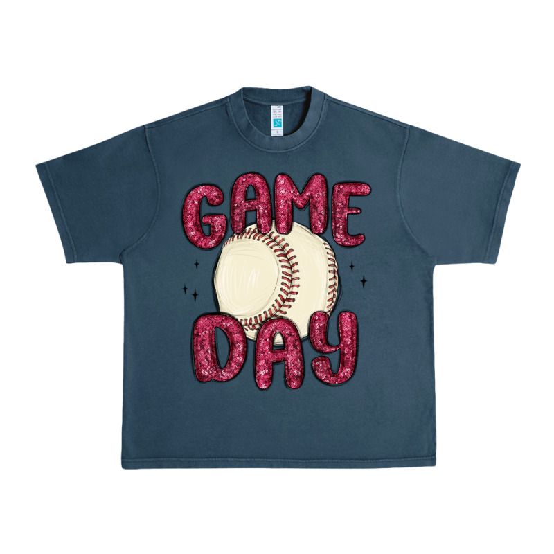 Game Day Baseball Urban Heavy Tee by MaliasSmallBusiness | Teevron