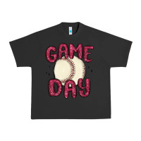 Pigment Black game day baseball Urban Heavy Tee - MaliasSmallBusiness
