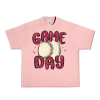 Salmon game day baseball Urban Heavy Tee - MaliasSmallBusiness