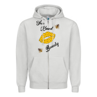 Dove Grey Sun Kissed Beauty Zipper Hoodie - Bettercallsaul