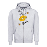Heather Grey Sun Kissed Beauty Zipper Hoodie - Bettercallsaul
