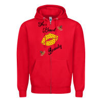 Red Sun Kissed Beauty Zipper Hoodie - Bettercallsaul
