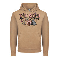 Vintage Coffee true story he is risen Vintage Hoodie - MaliasSmallBusiness